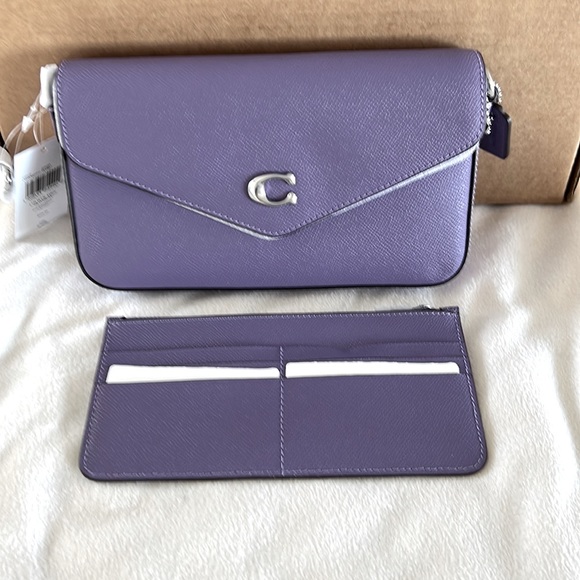 Coach Wyn Crossbody or Shoulder Washed Plum - Picture 7 of 16